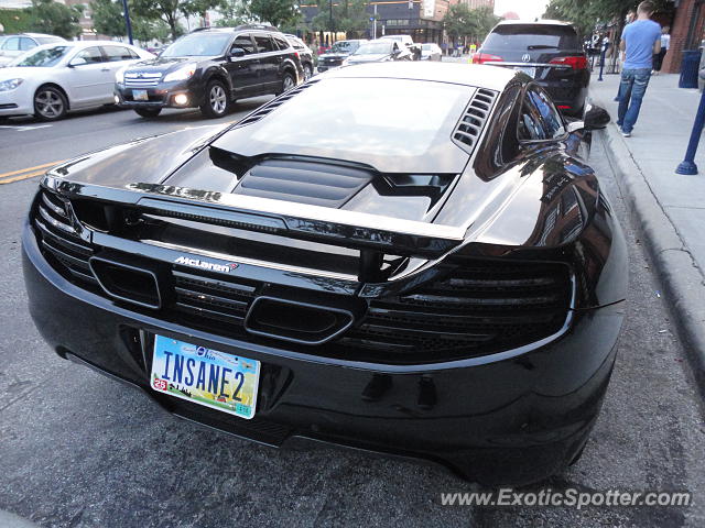 Mclaren MP4-12C spotted in Columbus, Ohio