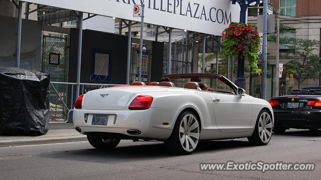 Bentley Continental spotted in Toronto, Canada