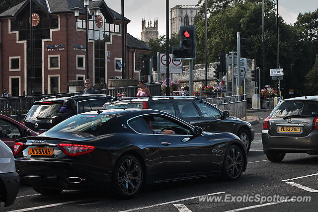 Maserati GranTurismo spotted in York, United Kingdom