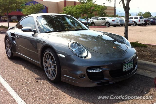 Porsche 911 Turbo spotted in Colorado springs, Colorado