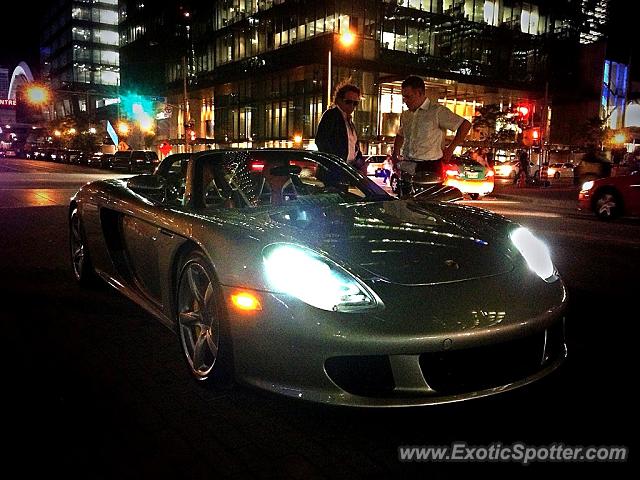 Porsche Carrera GT spotted in Toronto, Canada