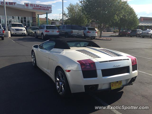 Lamborghini Gallardo spotted in Albuquerque, New Mexico