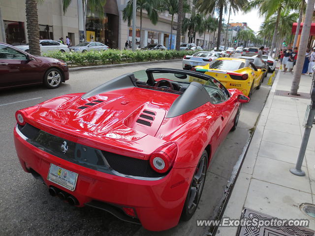 Ferrari 458 Italia spotted in Beverly Hills, California