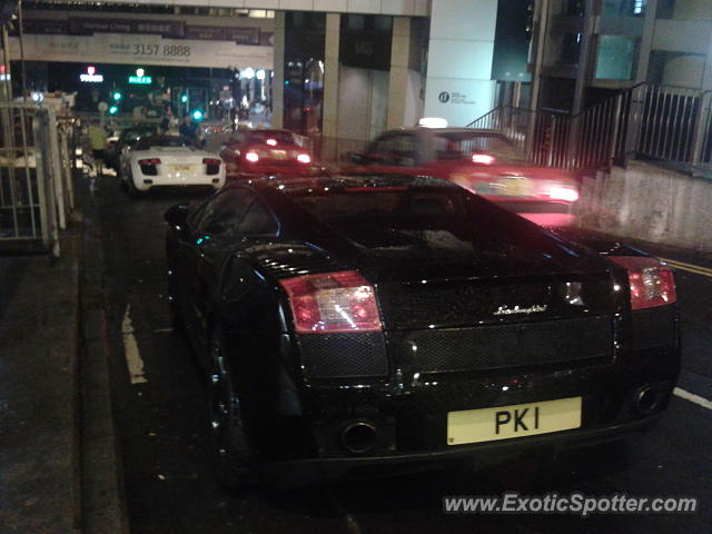 Lamborghini Gallardo spotted in Hong Kong, China