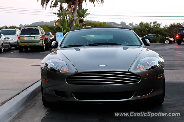 Aston Martin DB9 spotted in Del Mar, California