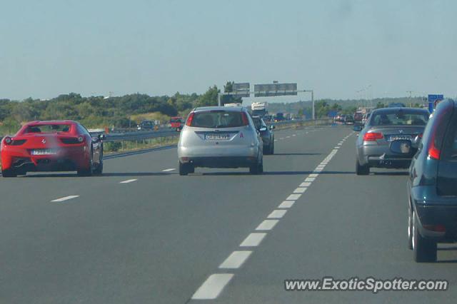 Ferrari 458 Italia spotted in Dont know, France