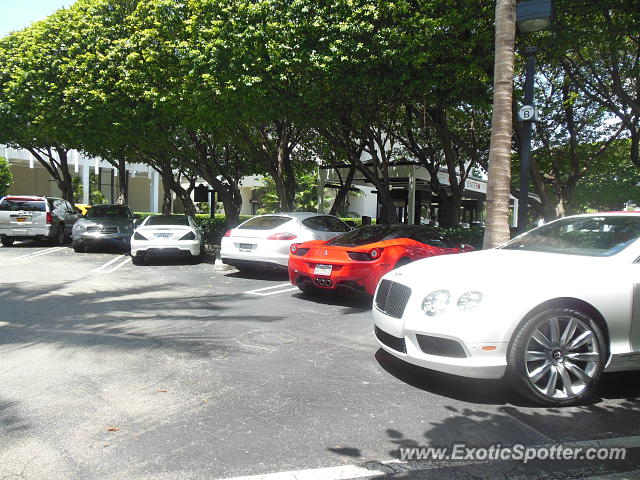 Ferrari 458 Italia spotted in Bal Harbour, Florida