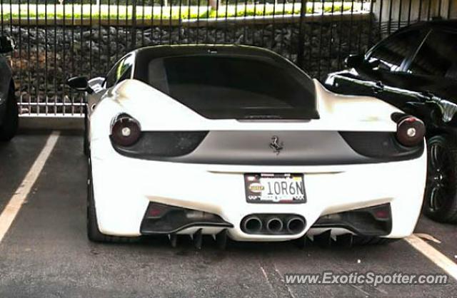 Ferrari 458 Italia spotted in Cincinnati, Ohio