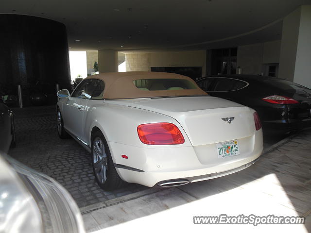 Bentley Continental spotted in Bal Harbour, Florida