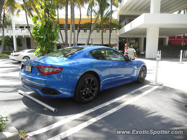 Maserati GranTurismo spotted in Bal Harbour, Florida