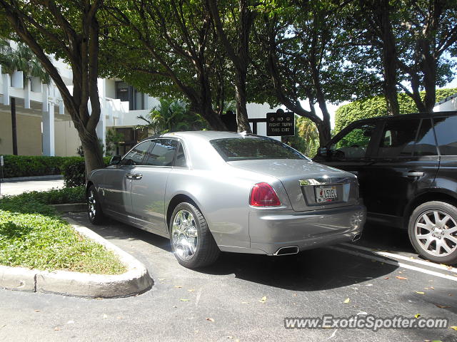 Rolls Royce Ghost spotted in Bal Harbour, Florida