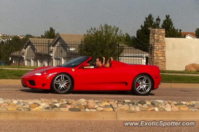 Ferrari 360 Modena spotted in Colorado springs, Colorado