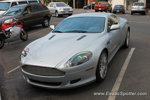 Aston Martin DB9 spotted in La Jolla, California