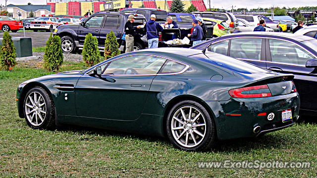 Aston Martin Vantage spotted in Watkins Glen, New York