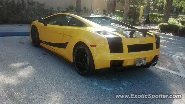 Lamborghini Gallardo spotted in Orlando, Florida