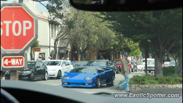 Lamborghini Diablo spotted in Carmel, California