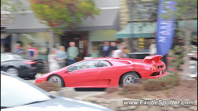 Lamborghini Diablo spotted in Carmel, California