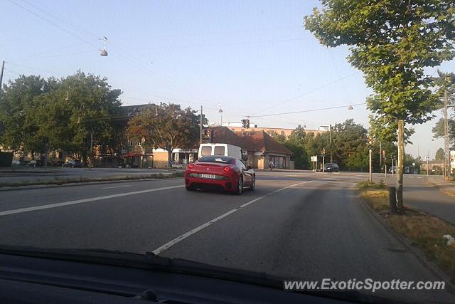 Ferrari California spotted in Copenhagen, Denmark