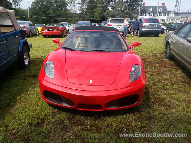 Ferrari F430 spotted in Schituate, Connecticut