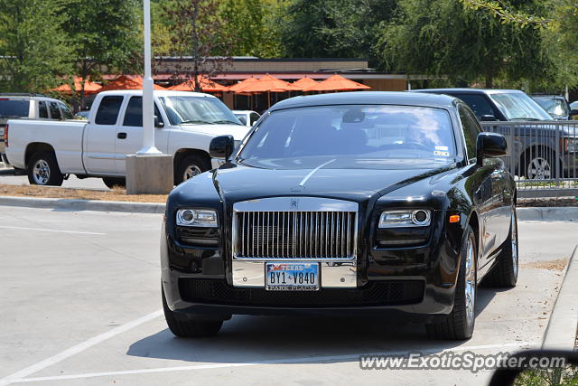 Rolls Royce Ghost spotted in Dallas, Texas