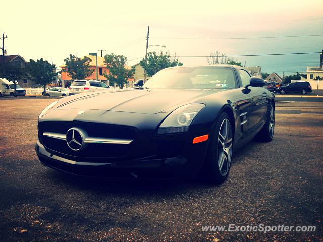 Mercedes SLS AMG spotted in Avalon, New Jersey