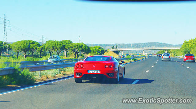 Ferrari 360 Modena spotted in AIX EN PROVENLE, France