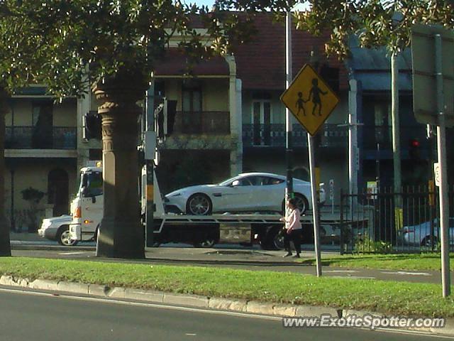 Aston Martin Vanquish spotted in Sydney, Australia