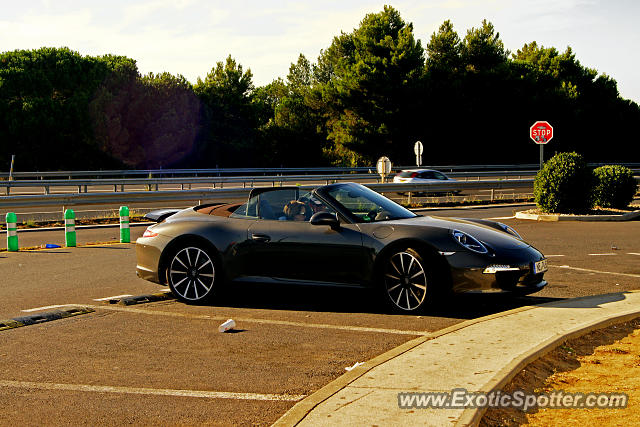 Porsche 911 spotted in A-50, France