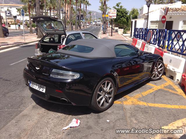 Aston Martin Vantage spotted in Puerto Banus, Spain