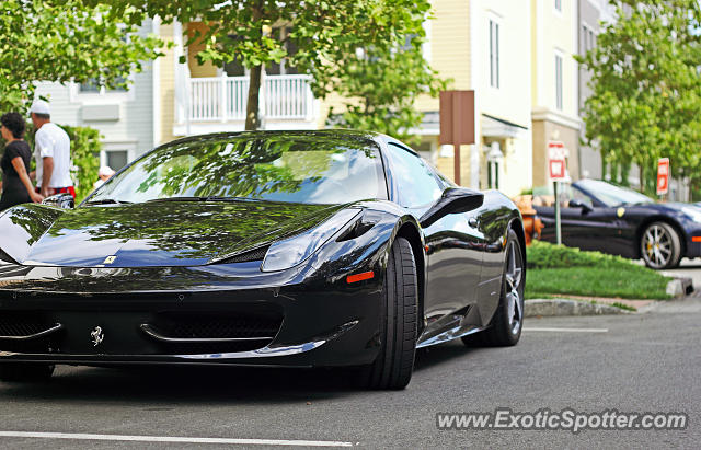 Ferrari 458 Italia spotted in Long Branch, New Jersey