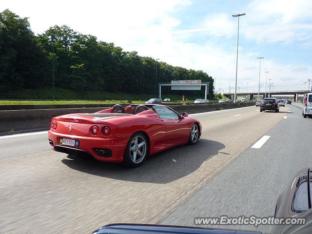 Ferrari 360 Modena spotted in Brussels, Belgium