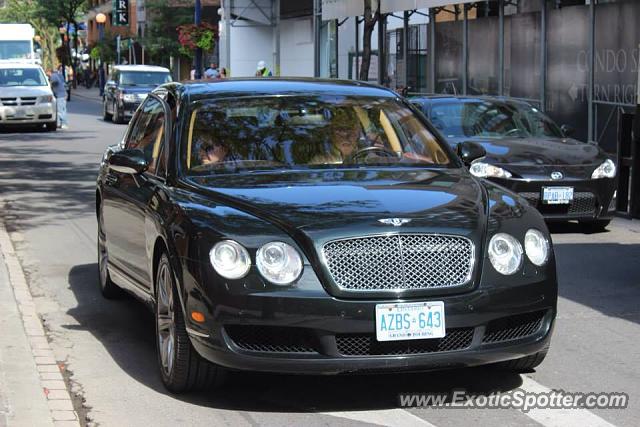 Bentley Continental spotted in Toronto, Canada