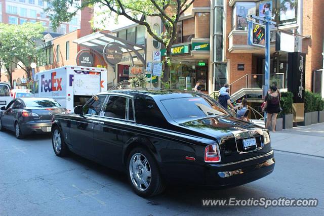 Rolls Royce Phantom spotted in Toronto, Canada