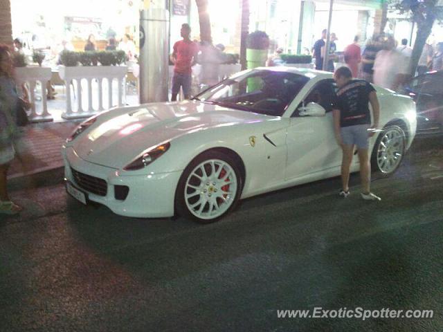 Ferrari 599GTB spotted in Lignano, Italy