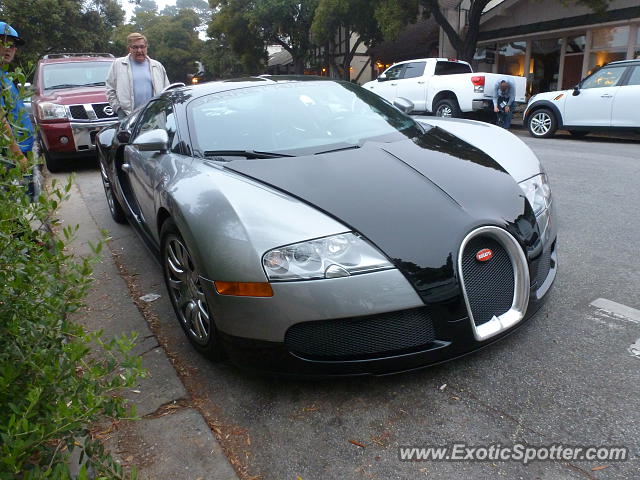 Bugatti Veyron spotted in Carmel, California