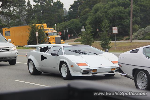 Lamborghini Countach spotted in Carmel, California