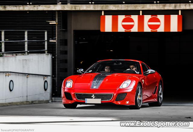 Ferrari 599GTO spotted in Stuttgart, Germany