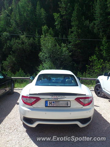 Maserati GranTurismo spotted in Cortina, Italy