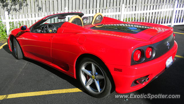 Ferrari 360 Modena spotted in Canandaigua, New York