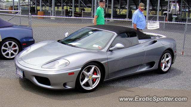 Ferrari 360 Modena spotted in Watkins Glen, New York