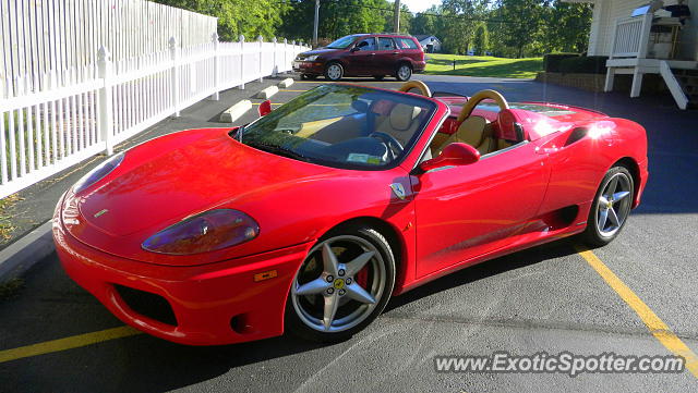 Ferrari 360 Modena spotted in Canandaigua, New York