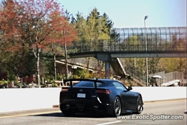 Lexus LFA spotted in Ridgewood, New Jersey