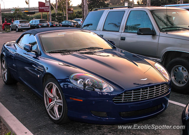 Aston Martin DB9 spotted in Del Mar, California