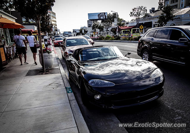 Dodge Viper spotted in Los Angeles, California