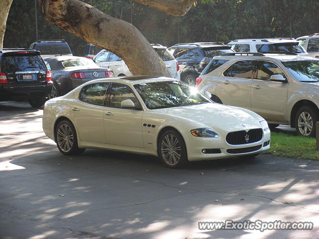 Maserati Quattroporte spotted in Studio city, California