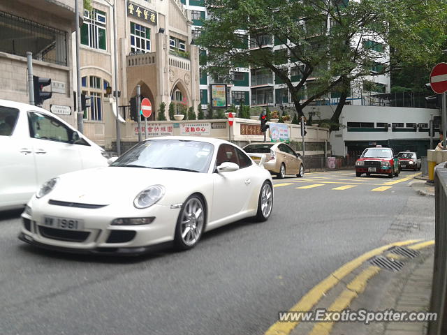 Porsche 911 GT3 spotted in Hong Kong, China