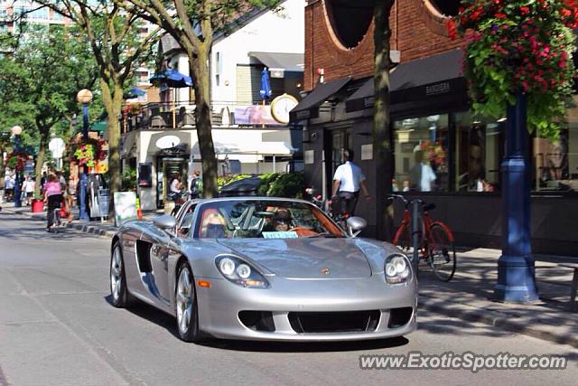 Porsche Carrera GT spotted in Toronto, Canada