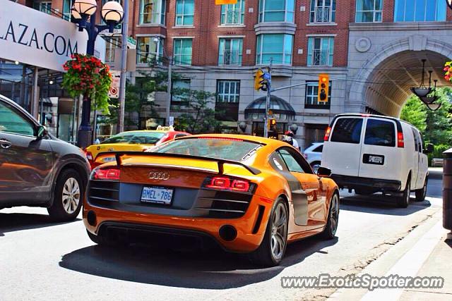 Audi R8 spotted in Toronto, Canada