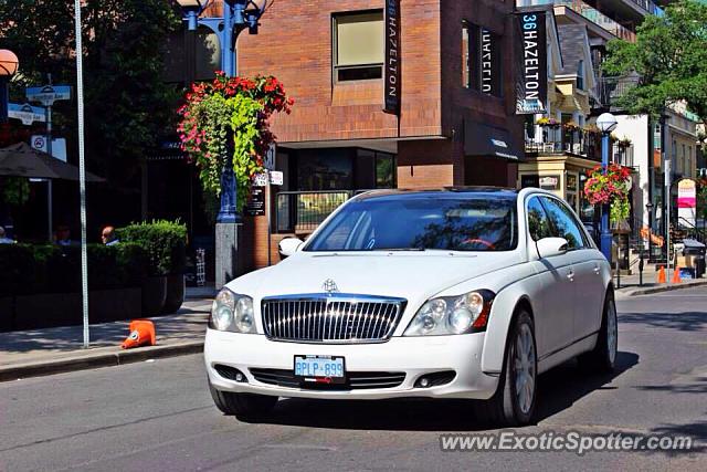 Mercedes Maybach spotted in Toronto, Canada