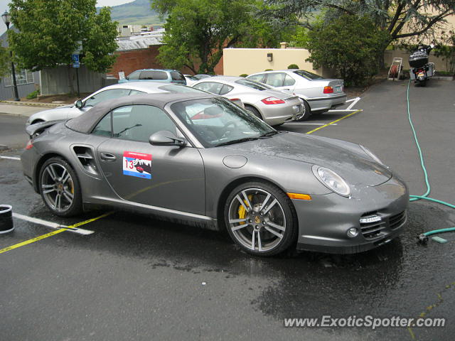 Porsche 911 Turbo spotted in Ashland, Oregon